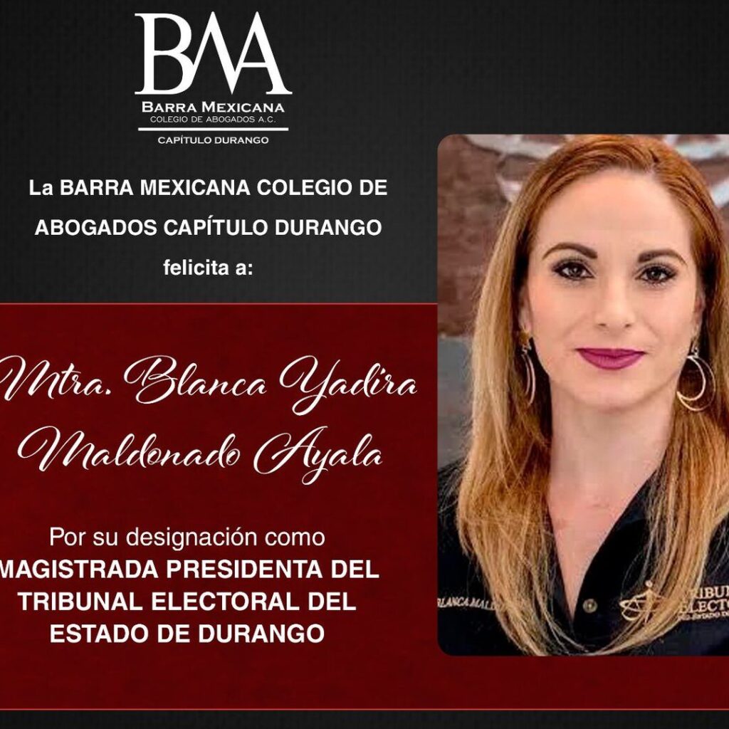 barra mexicana colegio de abogados durango