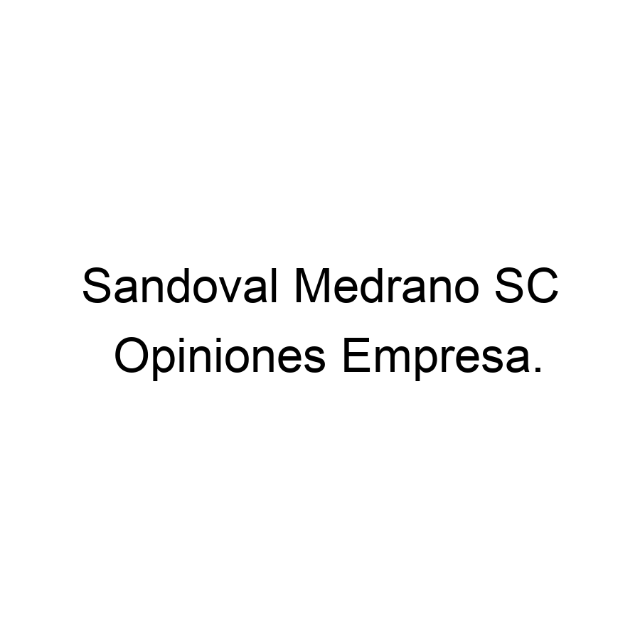 sandoval medrano sc abogados